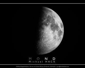 Der Mond (20.04.2021) von Michael Hack