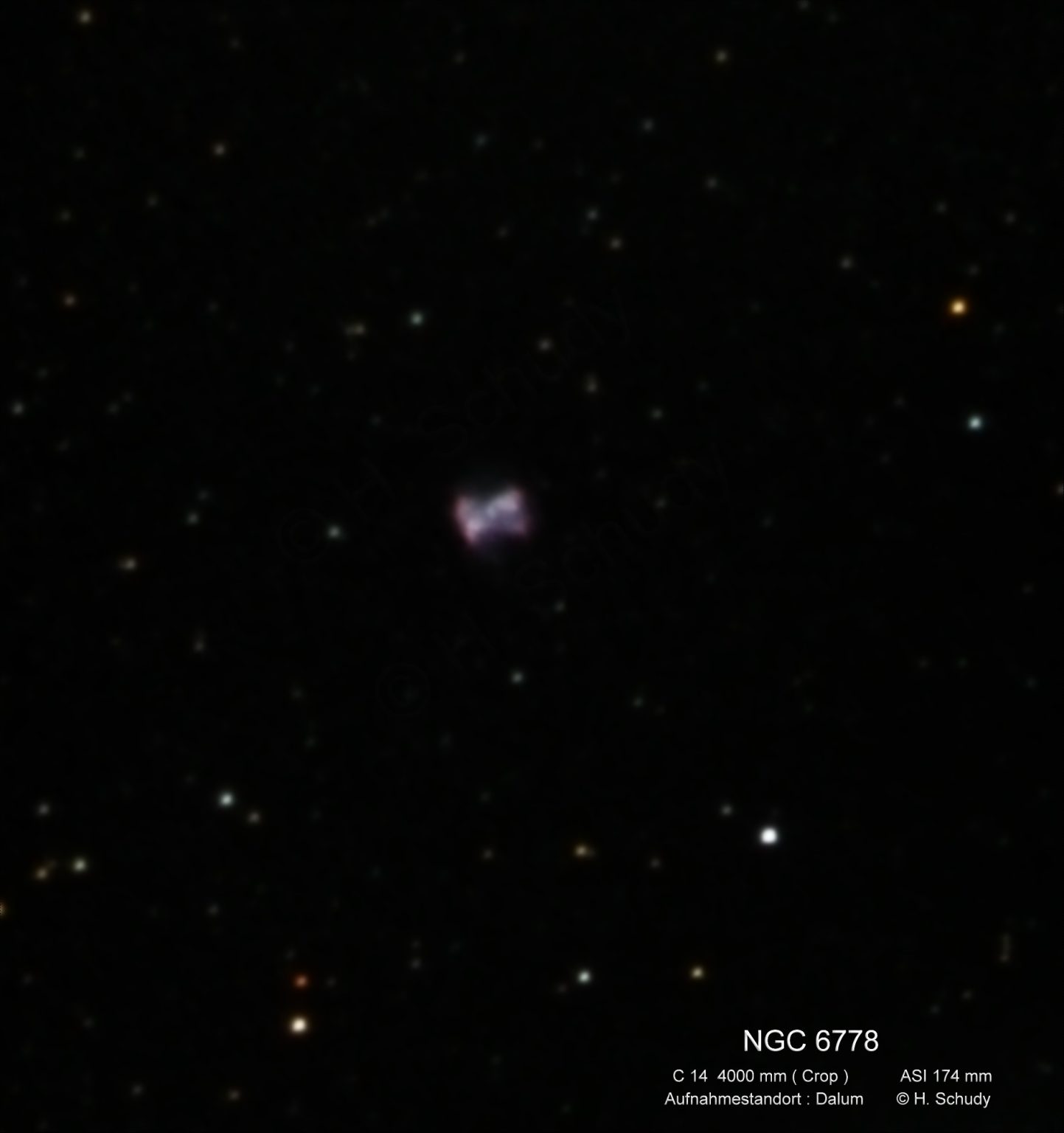 NGC 6778 Astronomischer Verein der Grafschaft Bentheim e.V.